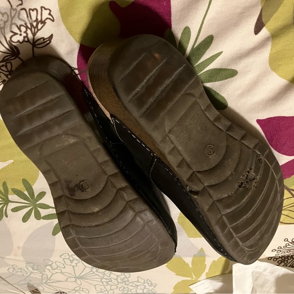 Black Slip-On Clog Mary Jane with Buckle Dansko 37 - Picture 3 of 6